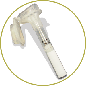 Image of saliva sample tube